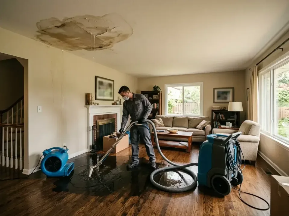attic-pipe-burst-ceiling-drip-008 — frequently asked questions, Water Damage Restoration & Carpet Care in Greeley, CO